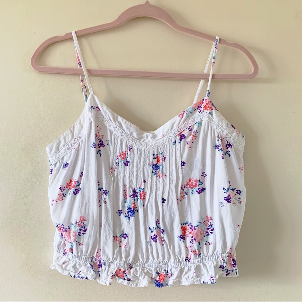 Garage Floral Crop Top